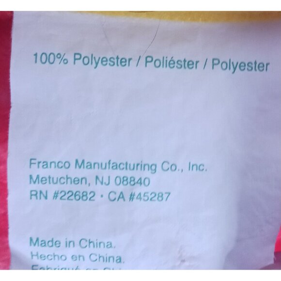 Ryans World Super Blanky Throw Blanket Orange Fleece Super Soft - Picture 5 of 7